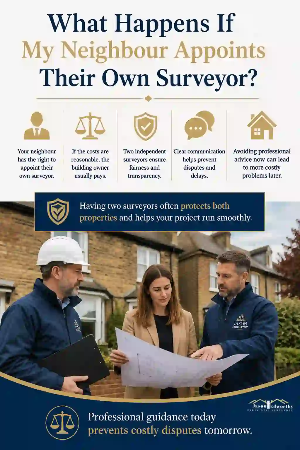 What Happens If My Neighbour Appoints Their Own Surveyor Berkshire?