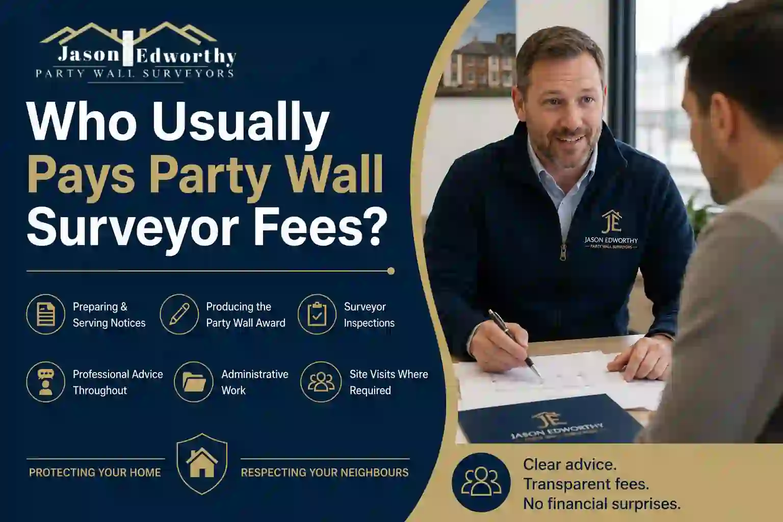 Who Usually Pays Party Wall Surveyor Fees Berkshire?