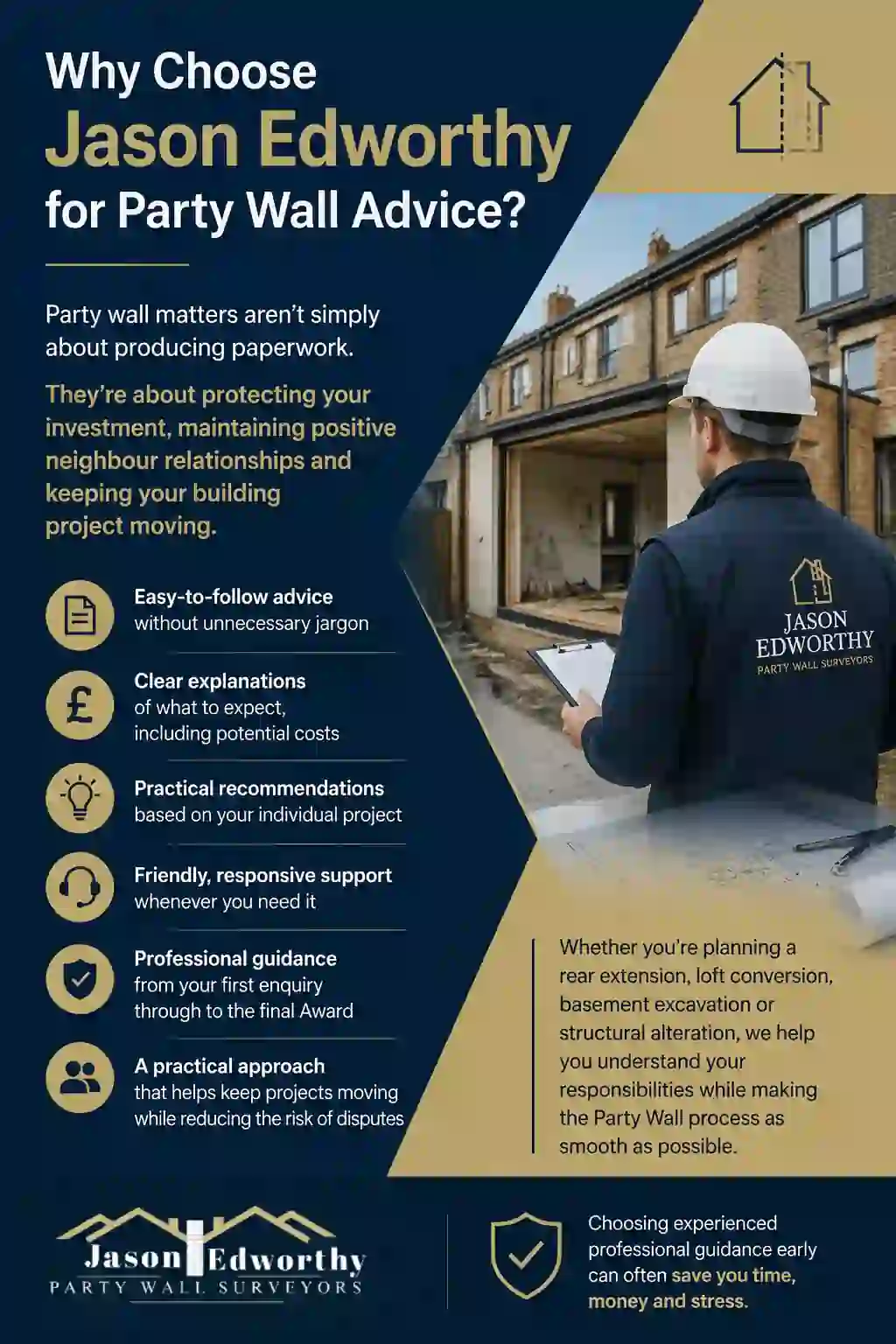 Why Choose Jason Edworthy for Party Wall Advice Berkshire?